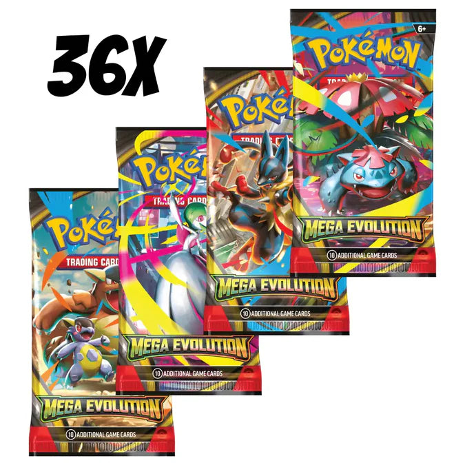 Pokemon Mega Evolution - Booster Display (ENG)